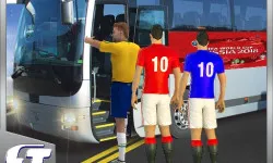 Bus Transport Footbal Players