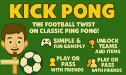 Kick Pong Table Soccer